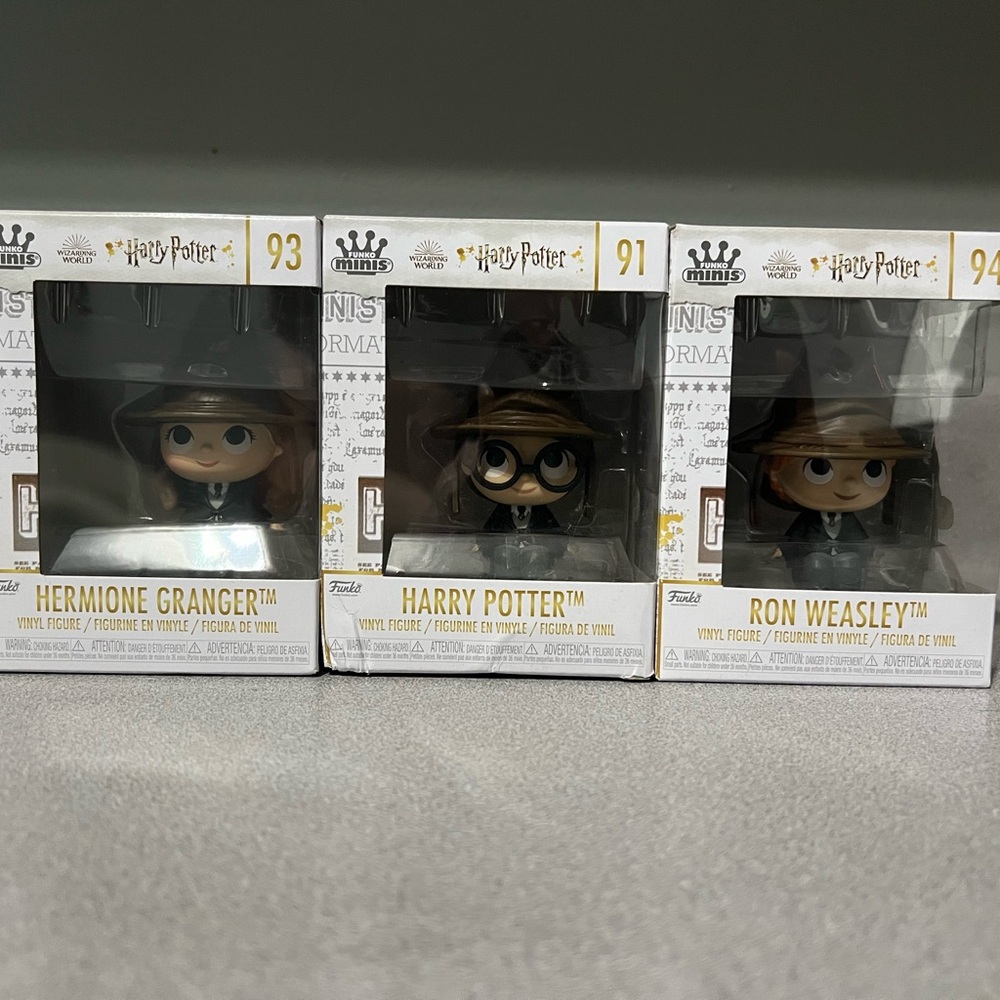 Funko Harry Potter Minis Vinyl Figures - Brown and Black